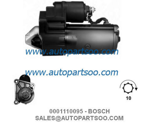 좋은 가격 0001110089 0001110095 - BOSCH 스타터 모터 12V 1.7KW 10,11T MOTORES DE ARRANQUE 온라인으로