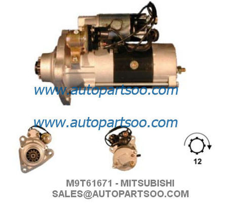 좋은 가격 M9T61671 M9T67671 - 미츠비시 시동기 모터 24V 5KW 12T MOTORES DE ARRANQUE 온라인