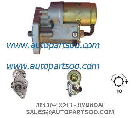 좋은 가격 36100-4X210 36100-4X211 - 현대 스타터 모터 12V 2.2KW 10T MOTORES DE ARRANQUE 온라인으로