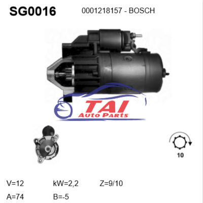 시동기 모터 0001261015 - BOSCH 24V 7.5KW 11T DRS6380 DRS8850를 위한 -